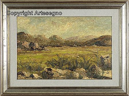 Paesaggio "La mietitura", Brianza