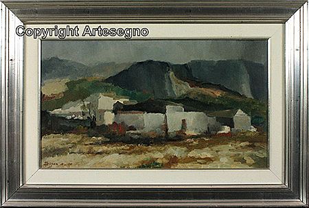 Paesaggio siculo by Vico Supan - Auction record, sale price, and art valuation. Compare with similar artists and explore comparable artworks.