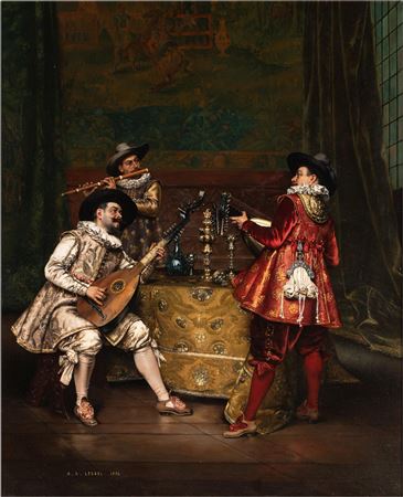 The Trio; 1894