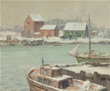 RIVER IN WINTER