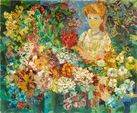 MARCHANDE DE FLEURS