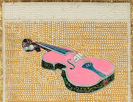 UNTITLED ( PINK VIOLIN ) by Tom Wudl - Auction record, sale price, and art valuation. Compare with similar artists and explore comparable artworks.