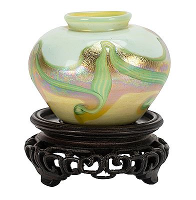 FAVRILE GLASS CABINET VASE