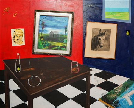 STUDIO WINDOW WITH ROSA BONHEUR