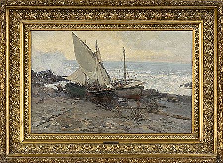 Scogliera a Quinto by Andrea Figari - Auction record, sale price, and art valuation. Compare with similar artists and explore comparable artworks.