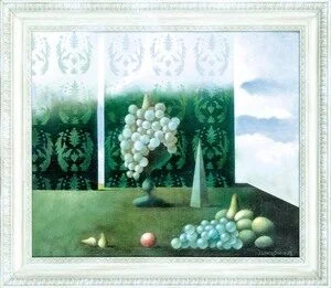 Sample artwork by Josef Lehoucka (1923 - 1999), known for fantasy realism, surrealist legacy - View similar artists and auction records