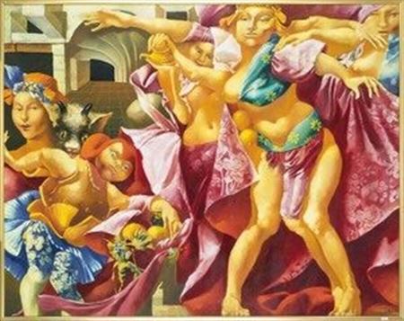 On a baroque theme by Jaroslava Pesicova - Auction record, sale price, and art valuation. Compare with similar artists and explore comparable artworks.