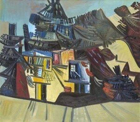 Lonely house by Jaroslav Klapste - Auction record, sale price, and art valuation. Compare with similar artists and explore comparable artworks.