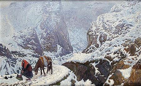 La Maiella by Tommaso Cascella - Auction record, sale price, and art valuation. Compare with similar artists and explore comparable artworks.