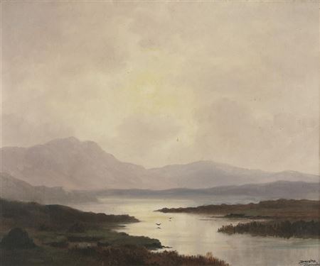 Heading towards Dusk, Connemara by Douglas Alexander - Auction record, sale price, and art valuation. Compare with similar artists and explore comparable artworks.