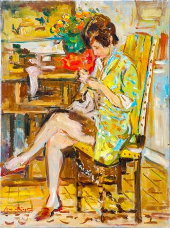 Woman At Work
