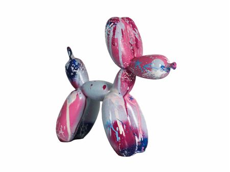 Balloon dog tag