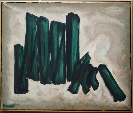 Sample artwork by Robert Helman (1910 - 1990), known for abstract painting - View similar artists and auction records