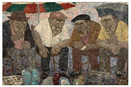 Le marché aux puces en Grèce, 1975