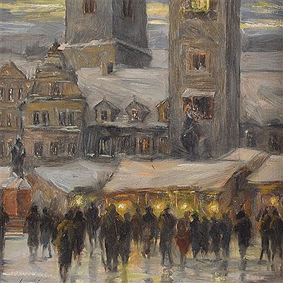 Sample artwork by Hans Munnich (1892 - 1970), known for painting - View similar artists and auction records