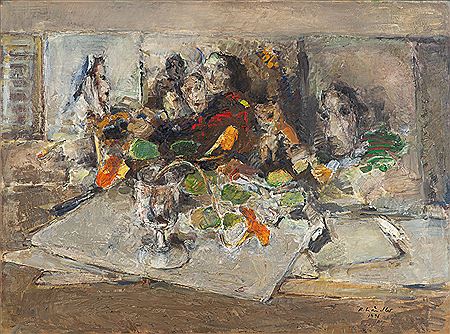 Im Atelier by Rolf Handler - Auction record, sale price, and art valuation. Compare with similar artists and explore comparable artworks.