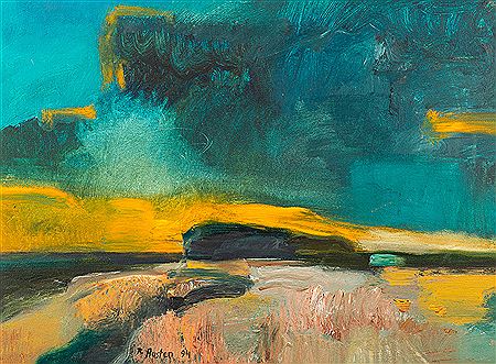Boddenlandschaft by Rudolf Austen - Auction record, sale price, and art valuation. Compare with similar artists and explore comparable artworks.