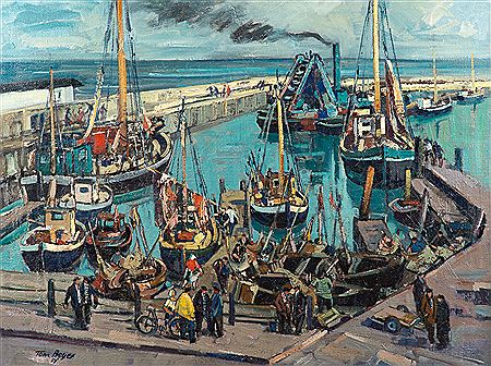Hafen, Sassnitz by Tom Beyer - Auction record, sale price, and art valuation. Compare with similar artists and explore comparable artworks.