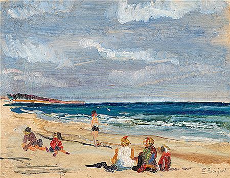 Kinder am Ostseestrand