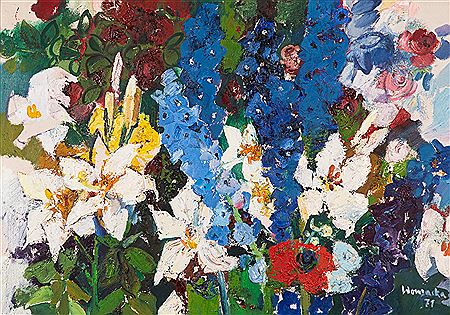 Garten bei Loddin by Walter Womacka - Auction record, sale price, and art valuation. Compare with similar artists and explore comparable artworks.