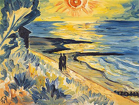 Sample artwork by Joseph Fritz Zalisz (1893 - 1971), known for painting - View similar artists and auction records