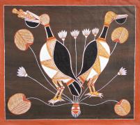 "Pelicans Eating Fish"