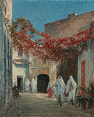 North African street scene