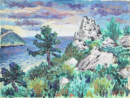Sample artwork by Oton Postruznik (1900 - 1978), known for painting - View similar artists and auction records