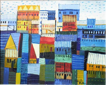 Untitled (Houses on Water)