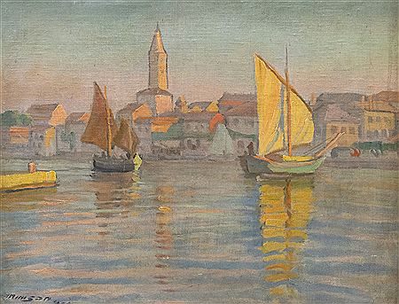 Sample artwork by Cornel Minisan (1885 - 1952), known for painting - View similar artists and auction records