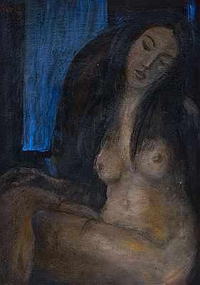 Ellegy by Valeriu Pantazi - Auction record, sale price, and art valuation. Compare with similar artists and explore comparable artworks.