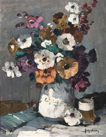 "Anemones" by Jean Cheller - Auction record, sale price, and art valuation. Compare with similar artists and explore comparable artworks.