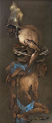 Mythological scene