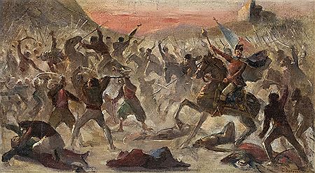 War Scene by Costin Petrescu - Auction record, sale price, and art valuation. Compare with similar artists and explore comparable artworks.