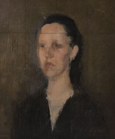 "Portrait of a young woman"