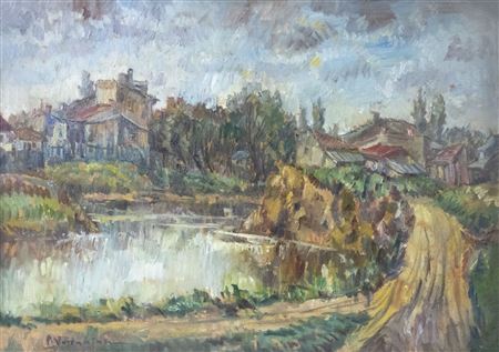 "Houses by the lake"