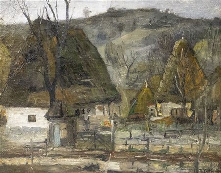 "Landscape from Ieud" by Traian Biltiu-Dancus - Auction record, sale price, and art valuation. Compare with similar artists and explore comparable artworks.