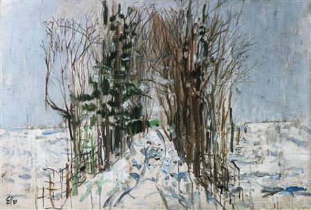 Sample artwork by Eugen Popa (1919 - 1997), known for painting - View similar artists and auction records