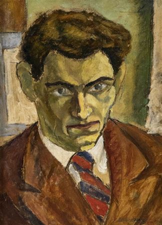 "Autoportret" by Vasile Dobrian - Auction record, sale price, and art valuation. Compare with similar artists and explore comparable artworks.