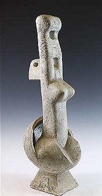 Brutalist sculpture