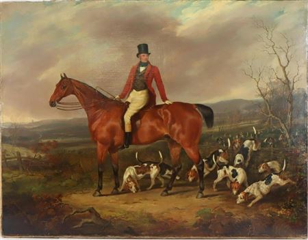 Master of the Foxhounds in landscape