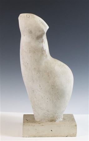Standing White Cat