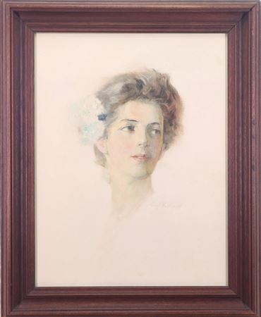 Bust portrait of a woman