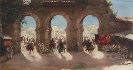 Orientalist scene