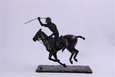 Polo player by Pierre Chambry - Auction record, sale price, and art valuation. Compare with similar artists and explore comparable artworks.