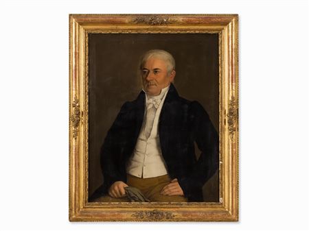 A Gentleman's Portrait by José G Chicano - Auction record, sale price, and art valuation. Compare with similar artists and explore comparable artworks.