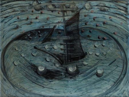 "Ship", 1932 by Francisco Gutierrez Cossio - Auction record, sale price, and art valuation. Compare with similar artists and explore comparable artworks.