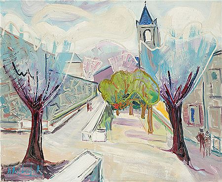 Urban view by Manuel Capdevila Massana - Auction record, sale price, and art valuation. Compare with similar artists and explore comparable artworks.
