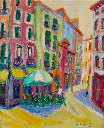 Latoneros Street, Madrid, 2001