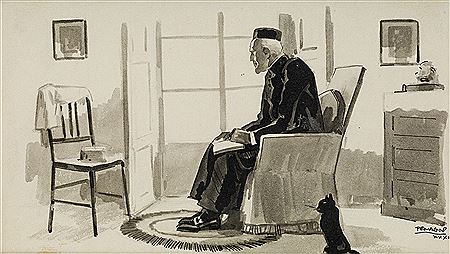 "Bishope with a bonnet", 1939 by Rafael de Penagos - Auction record, sale price, and art valuation. Compare with similar artists and explore comparable artworks.
